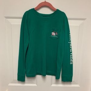 Vineyard Vines Christmas Girls T - Size M